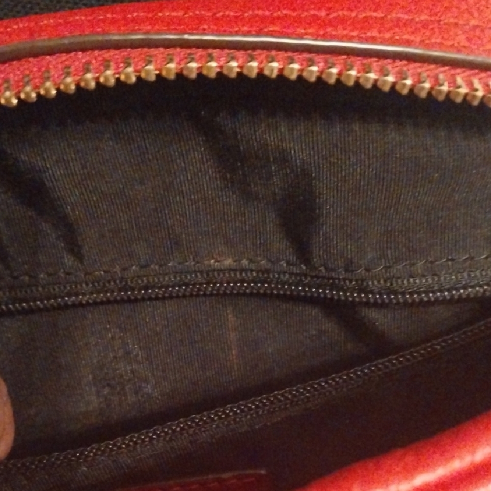 Diane Von Furstenberg Red Leather Crossbody Bag - Picture 11 of 11